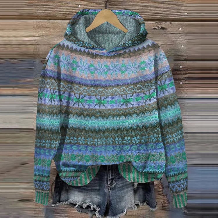 Lina™ - Cozy Ethnic Sweater