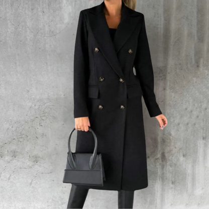 ALEXA™ | Urbaner Eleganz-Wolltrenchcoat