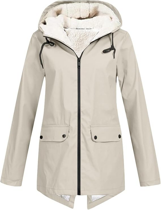 AMELIA™ | Zachte fleece hoodie met rits