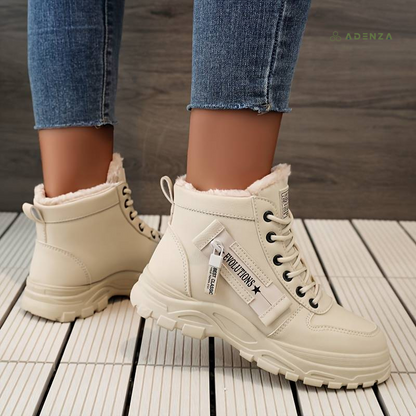 ASTRA™ | Gemütliche, mit Fell gefütterte Winterstiefel