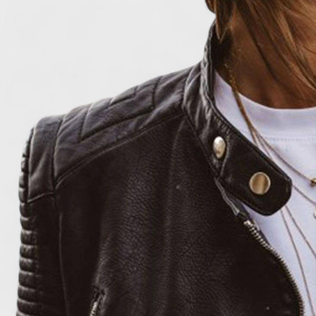 Isabelle - Elegante Lederjacke