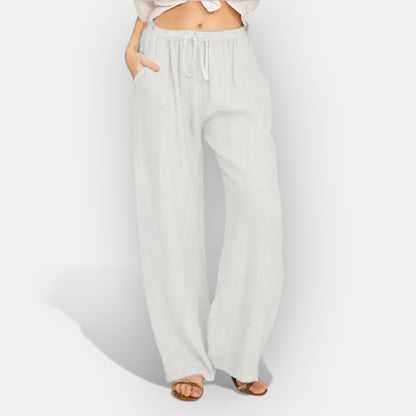 Luftige Sommer-Leinenhose