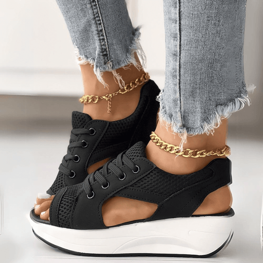 Aase Plattform Sneakers - Stilvoller Komfort für den Alltag