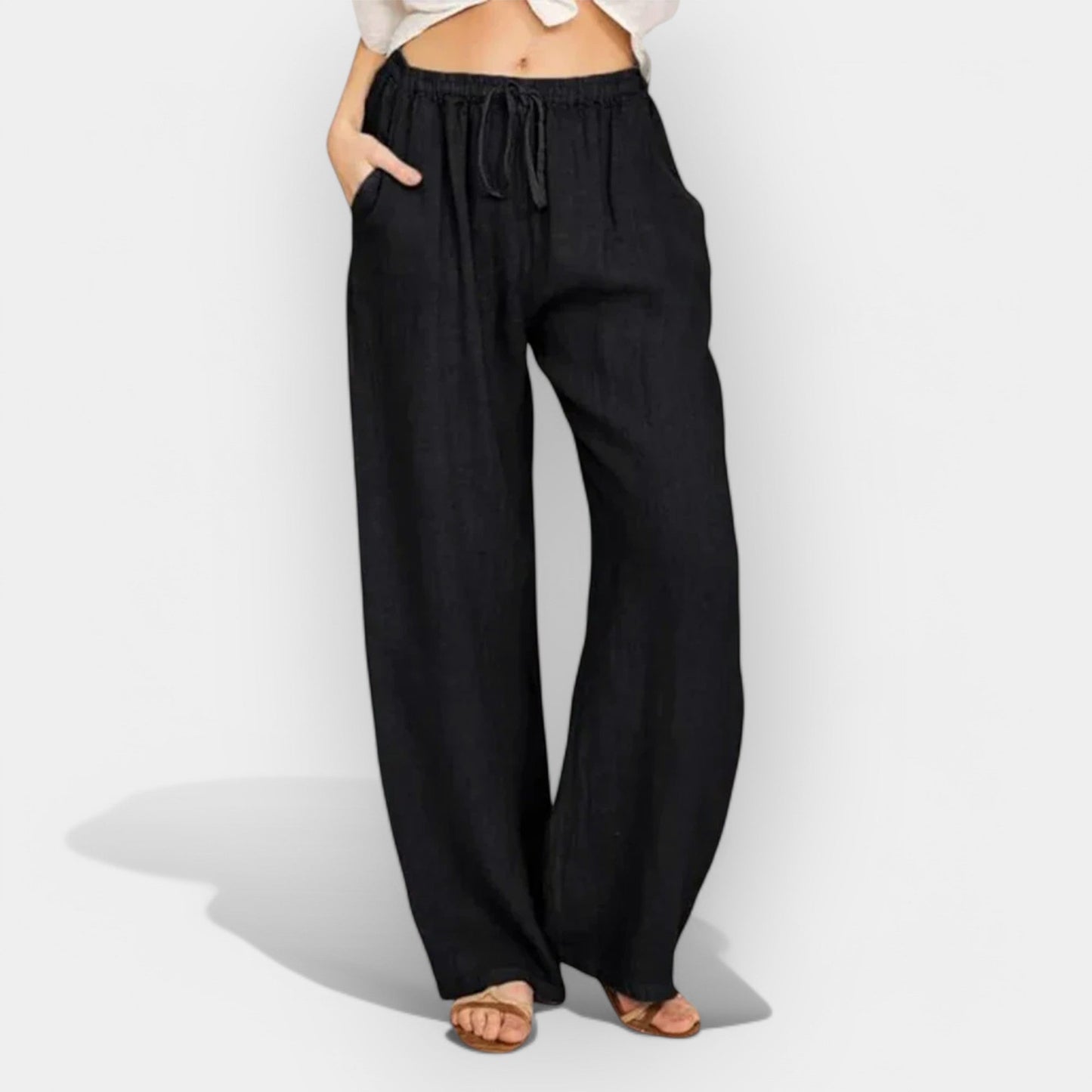Luftige Sommer-Leinenhose