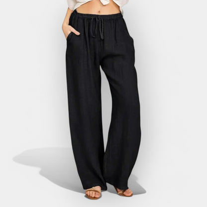 Luftige Sommer-Leinenhose
