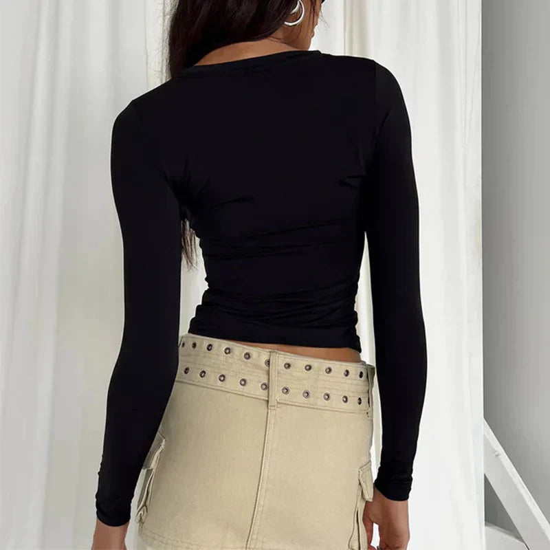 ELSPETH™ | Minimalistisches Freizeit-Top