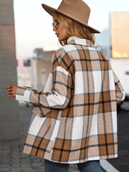 Kelly | Stilvolle Karierte Blazerjacke
