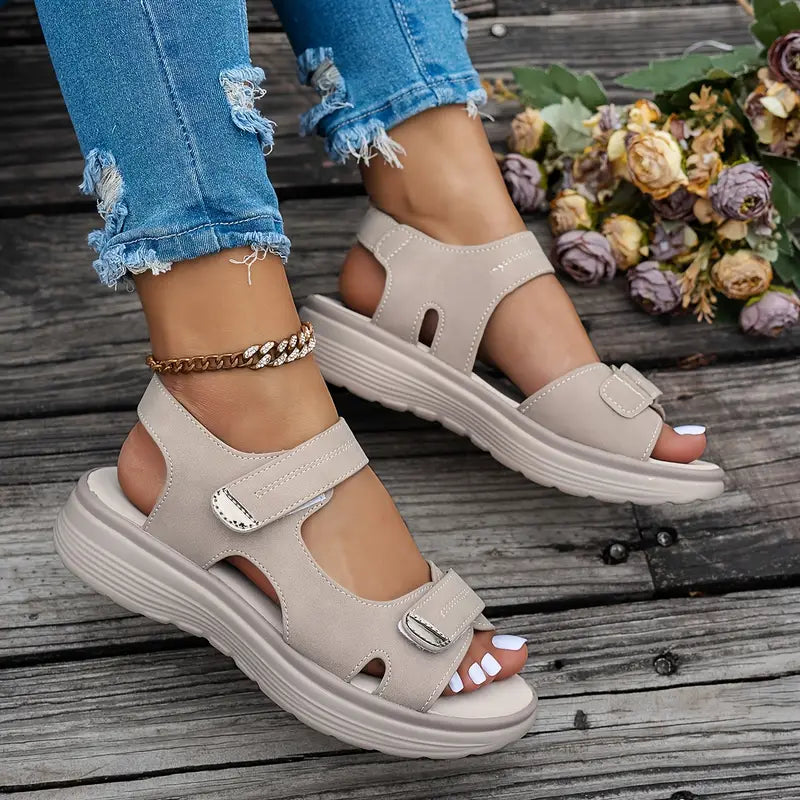 Alia™ Keilsandalen für Frauen - Ultimativer Komfort & Anpassbare Passform