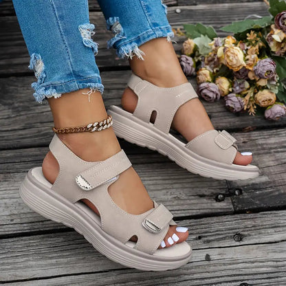 Alia™ Keilsandalen für Frauen - Ultimativer Komfort & Anpassbare Passform