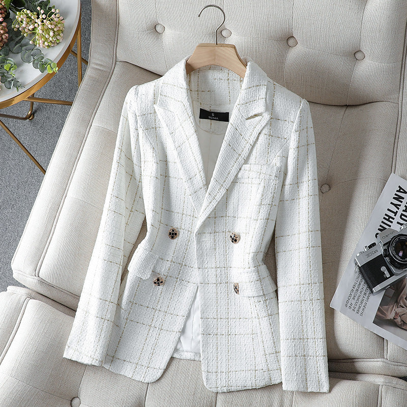 Amira blazer met structuur