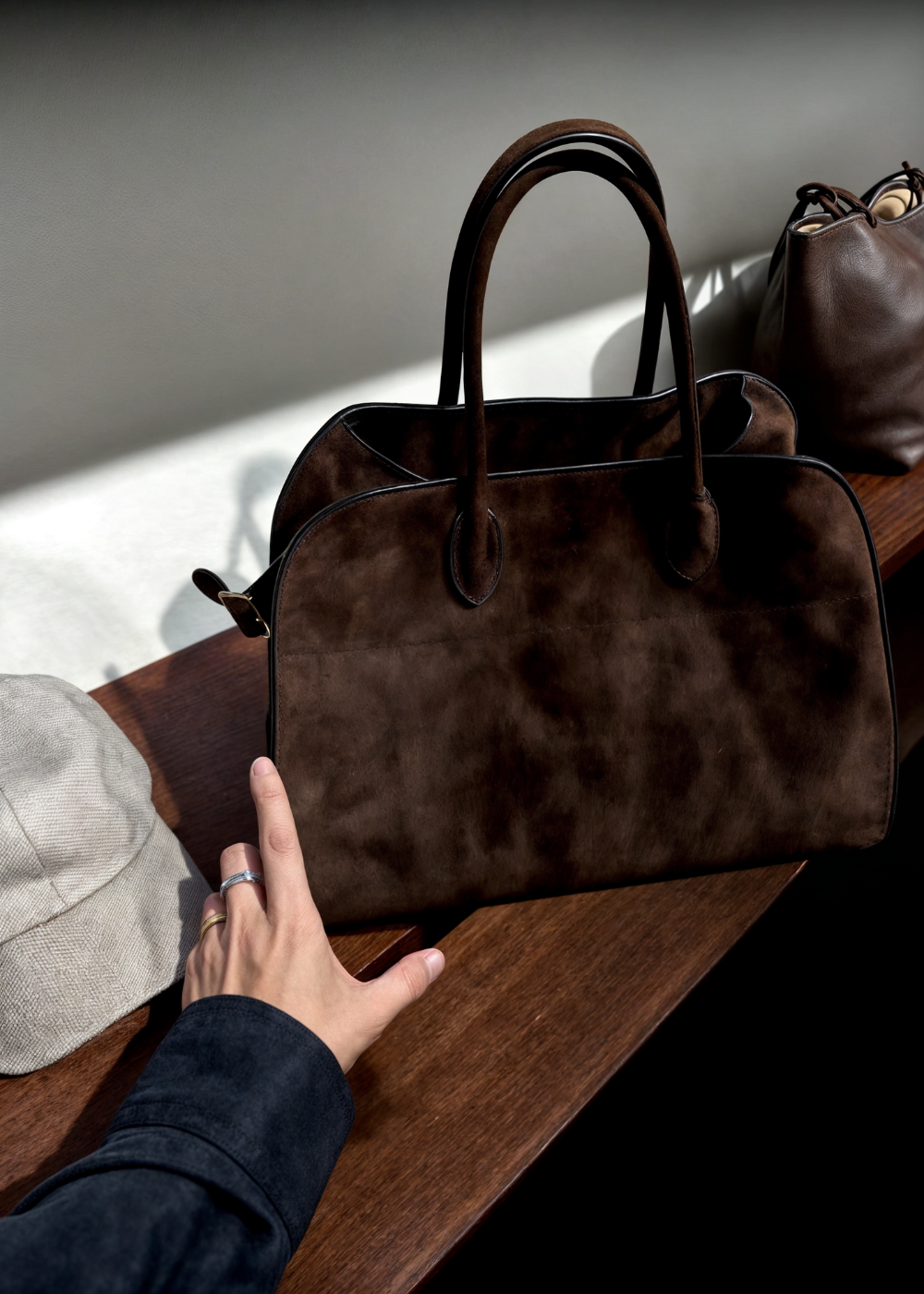 Aurora™ | Suede Skuldertaske BB