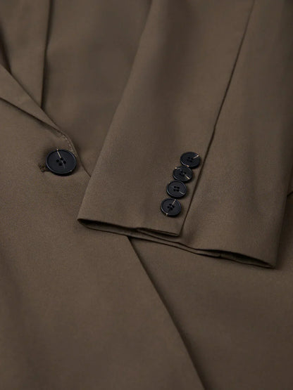 ELYRA™ | Oversized blazer in effen kleuren