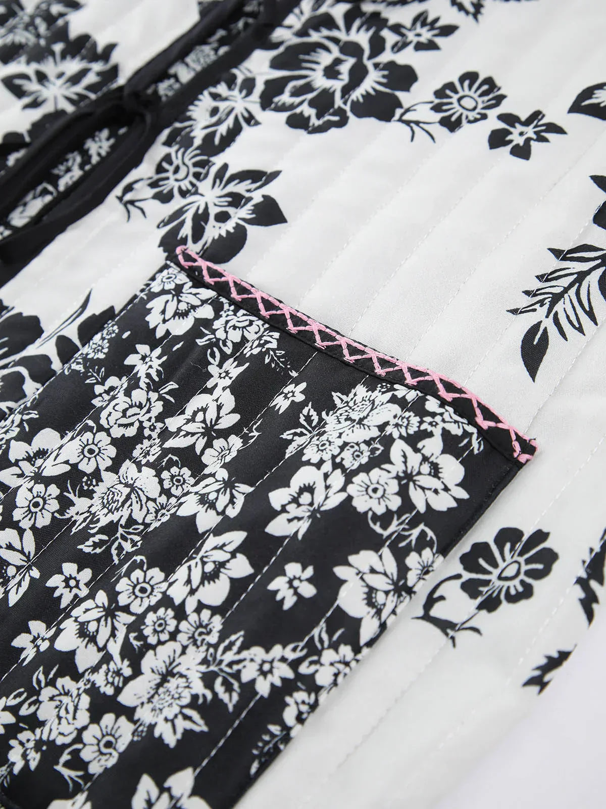 ELYRA™ | Omkeerbaar jack met bloemenprint
