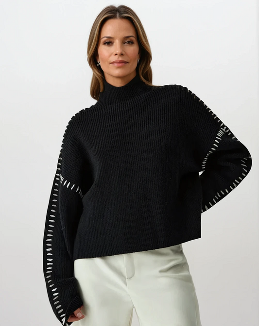 Elara™ | Klassischer Strickpullover