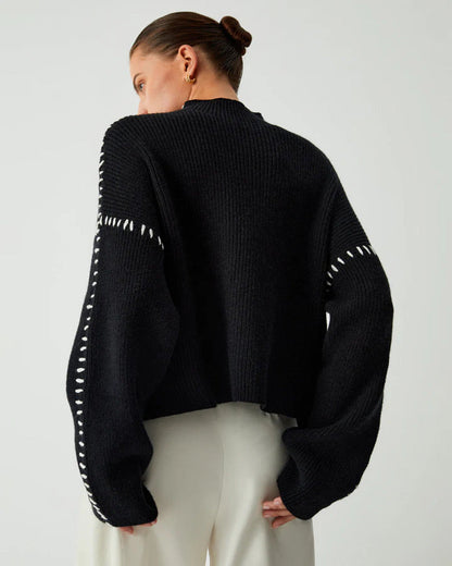 Elara™ | Klassischer Strickpullover