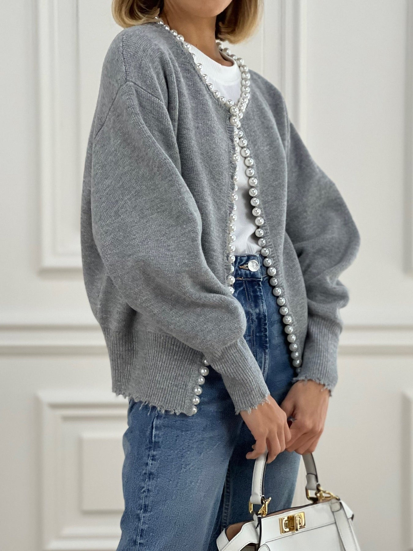 Olivia - Chique Parel Cardigan