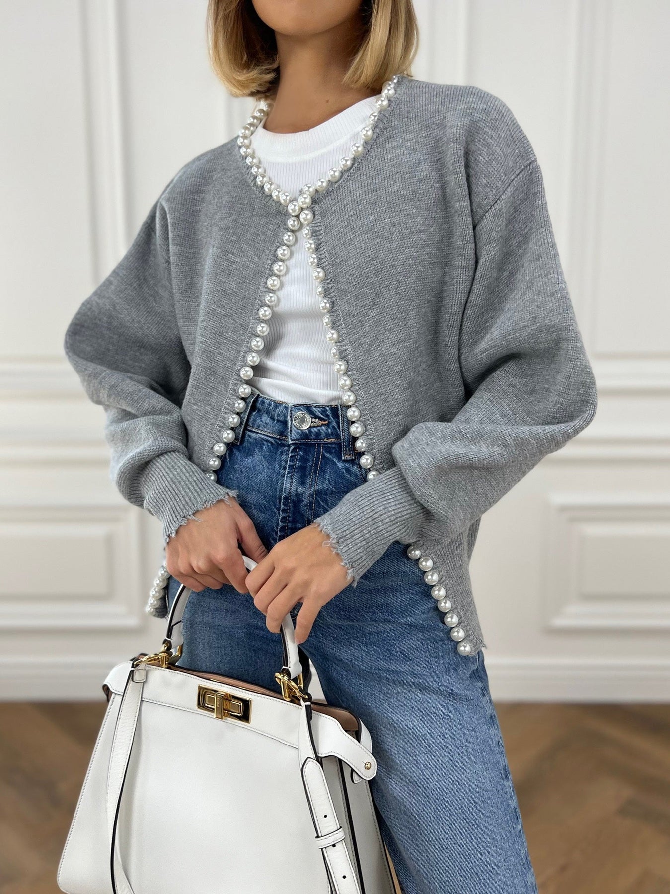 Olivia - Chique Parel Cardigan