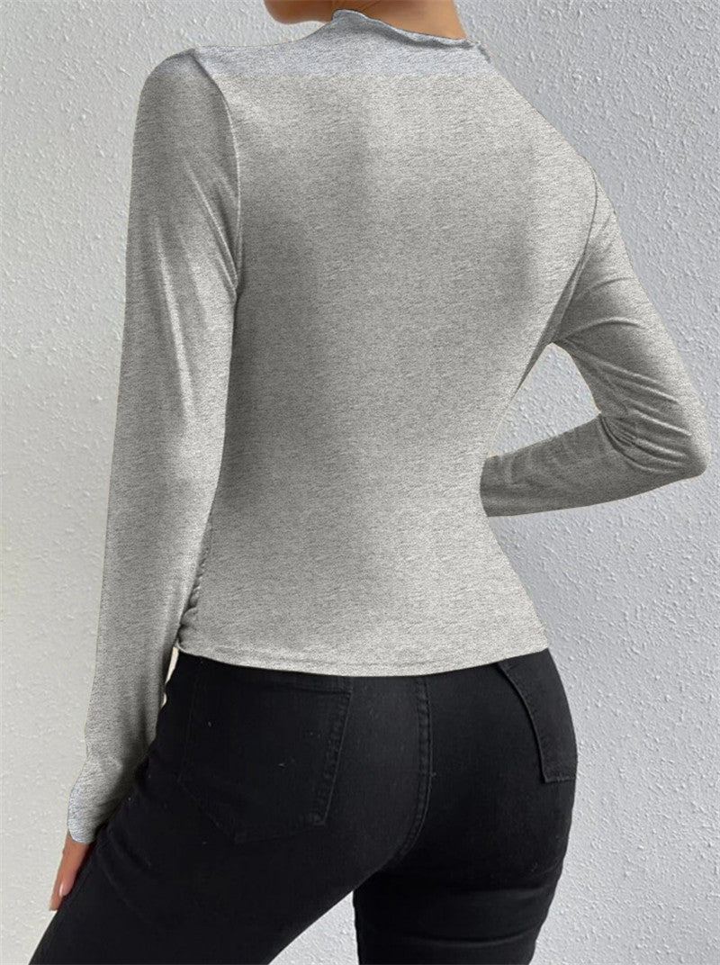 Longsleeve met ruches