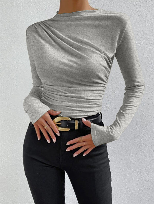 Longsleeve met ruches