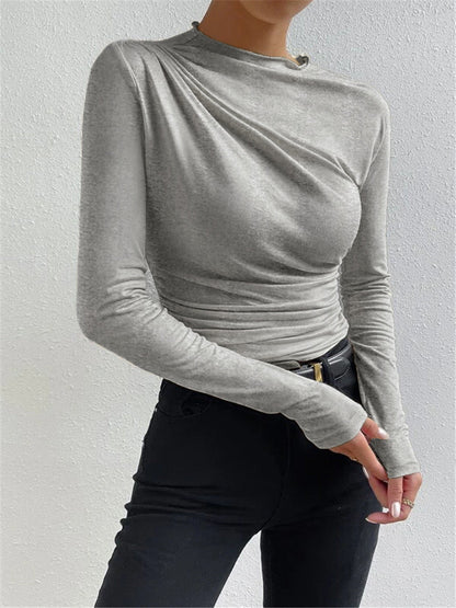 Longsleeve met ruches