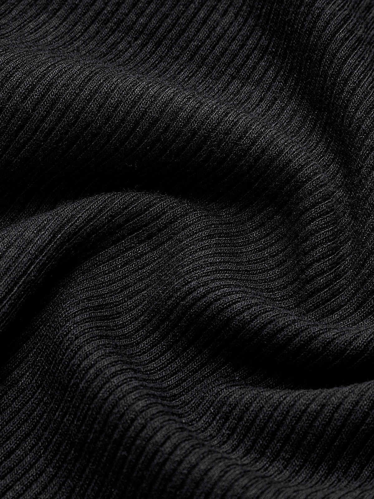 Basic-Langarmtop mit Paspelierung