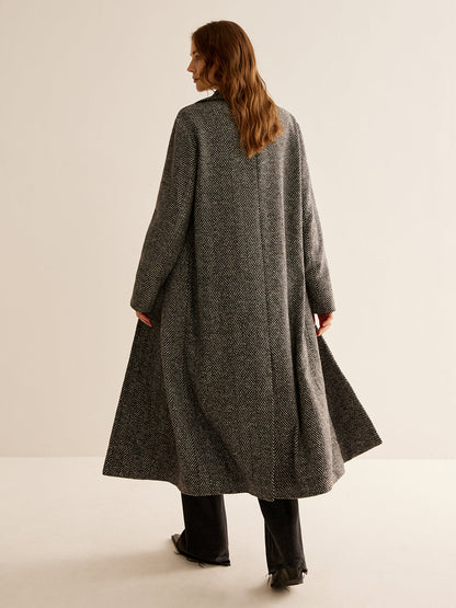 Essentiële Veelzijdige Lange Trenchcoat
