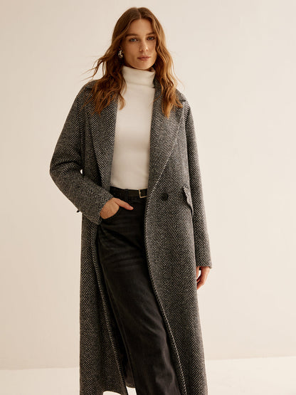Essentiële Veelzijdige Lange Trenchcoat