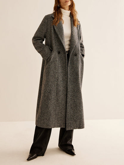 Essentiële Veelzijdige Lange Trenchcoat