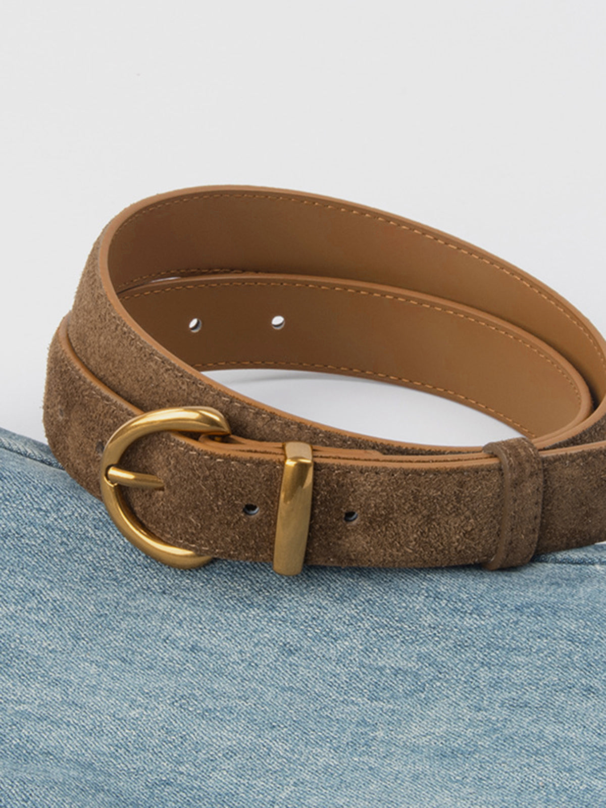 Soft-Buckle Ledergürtel