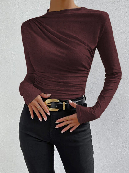 Longsleeve met ruches