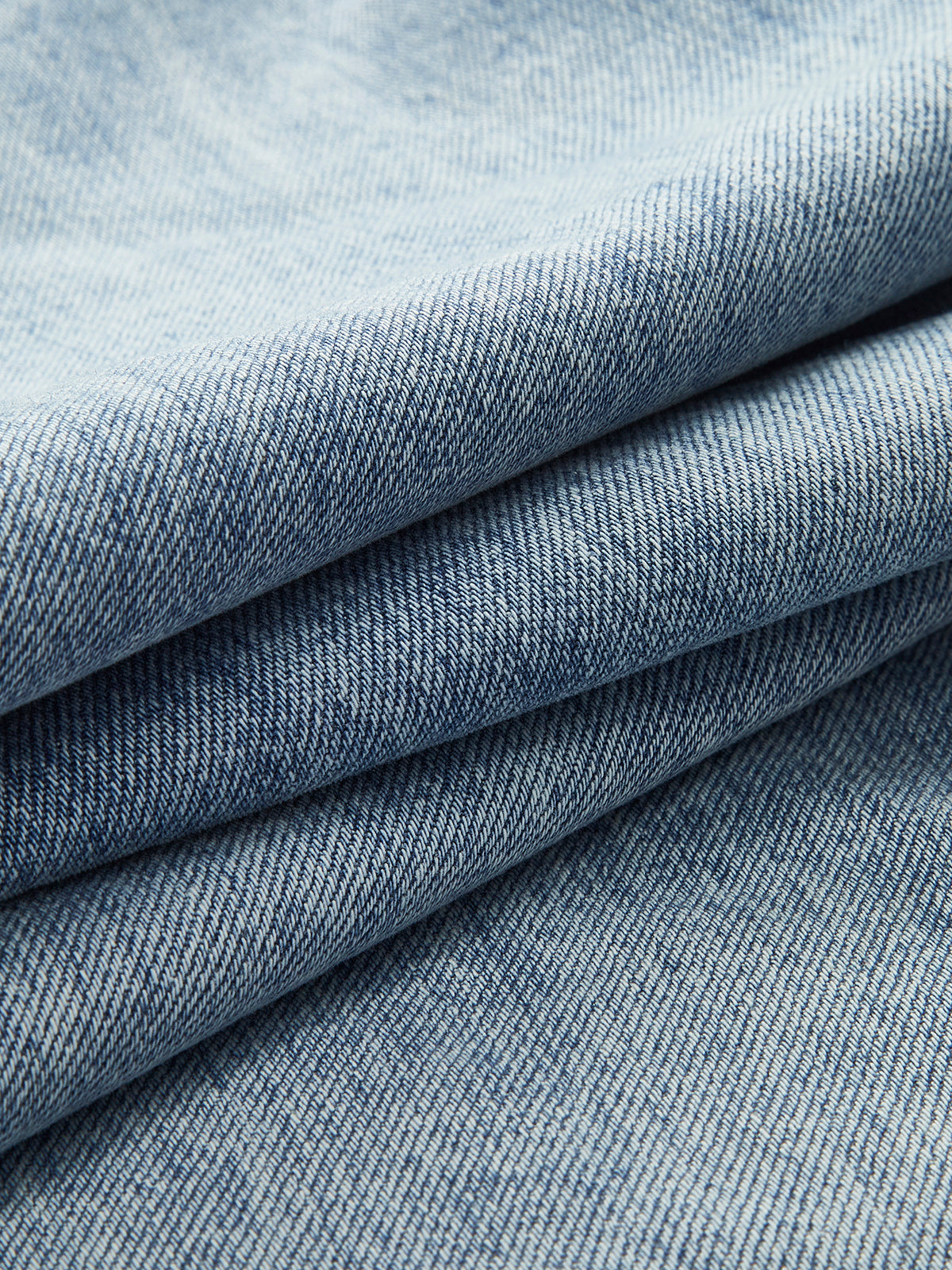 Asymmetrische Taillenweite Wide-Leg-Jeans