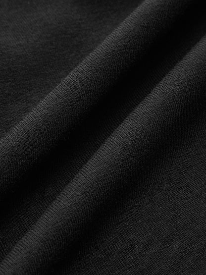 T-shirt met lange mouwen en contrasterende biezen