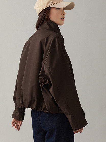 Vintage trenchcoat met een losse pasvorm
