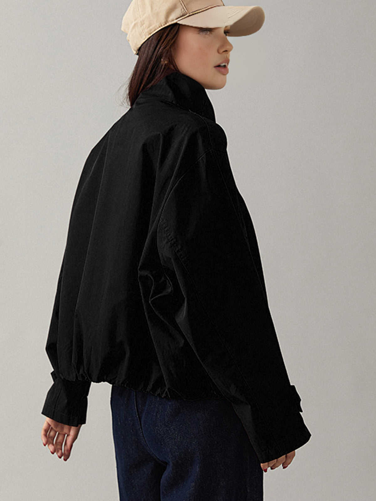 Vintage trenchcoat met een losse pasvorm