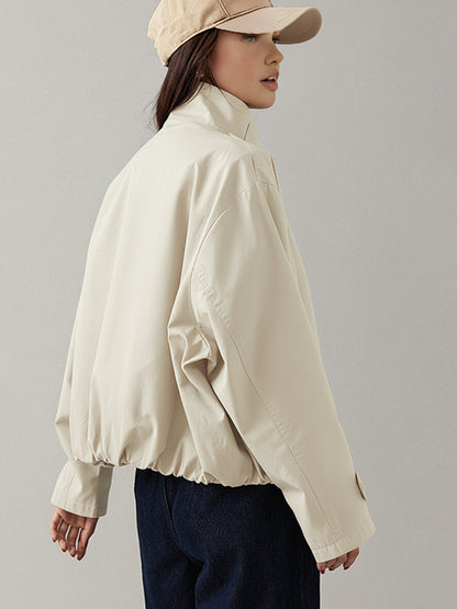 Vintage trenchcoat met een losse pasvorm
