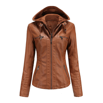 BARBARA - Leren Zomerjas voor Dames