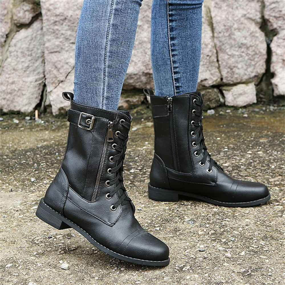 Erica Toe Side Zipper Orthopädische Stiefel