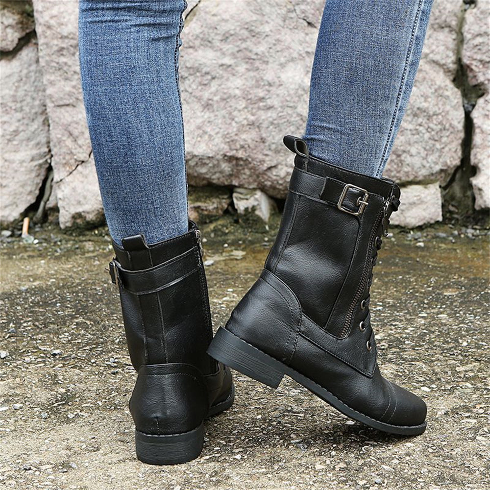 Erica Toe Side Zipper Orthopädische Stiefel