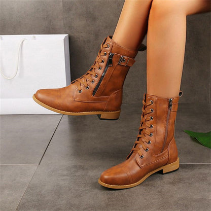 Erica Toe Side Zipper Orthopädische Stiefel