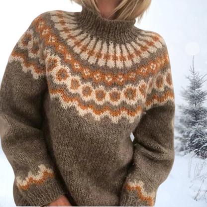 Esther - Rollkragen Strickpullover