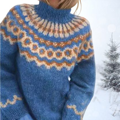 Esther - Rollkragen Strickpullover