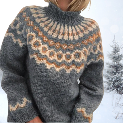 Esther - Rollkragen Strickpullover