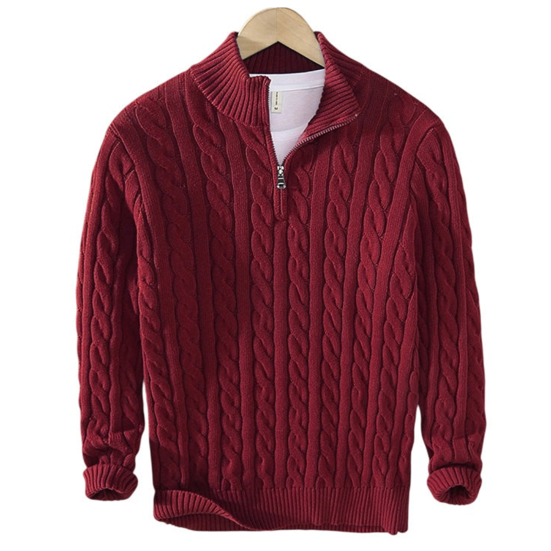 Adrián – Half-Zip-Pullover