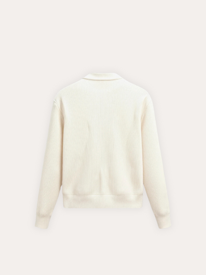 Gebreid Vest Met Ritssluiting