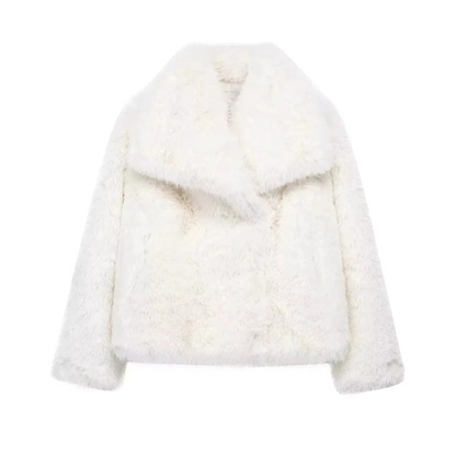 RENATA™ – Elegante Kunstpelzjacke