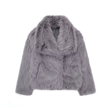 RENATA™ – Elegante Kunstpelzjacke