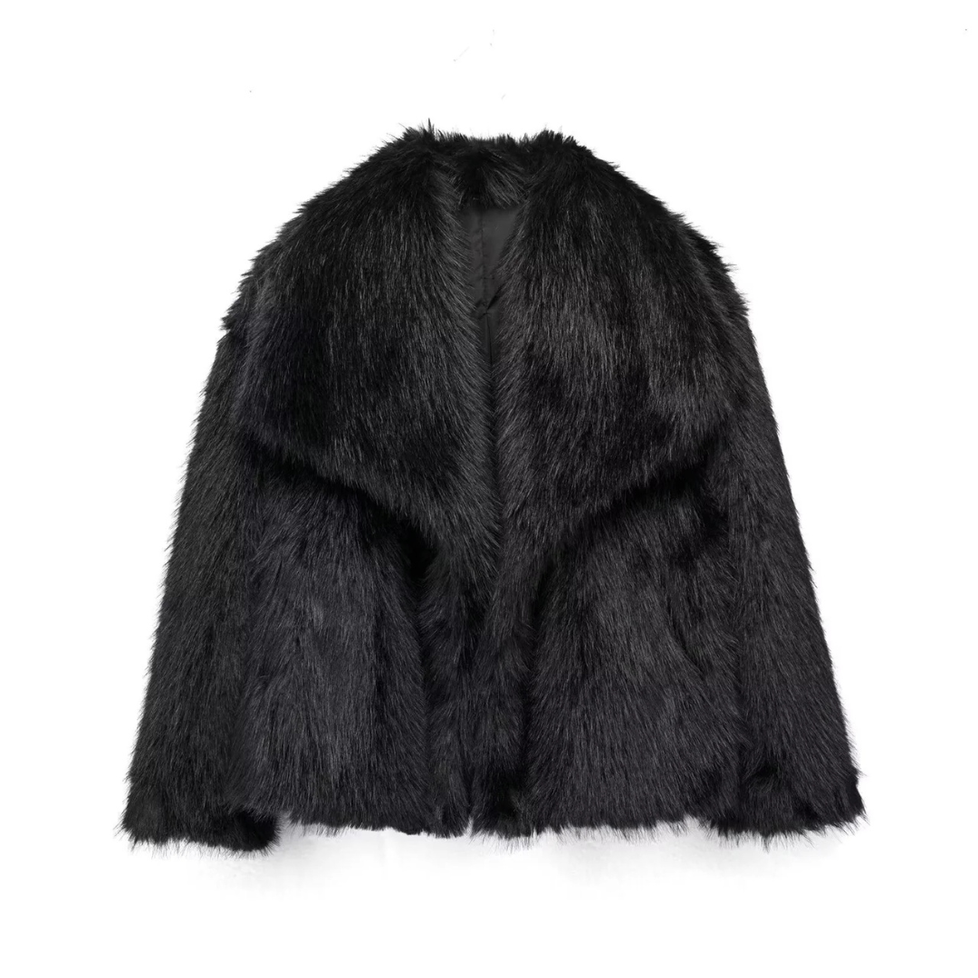 RENATA™ – Elegante Kunstpelzjacke