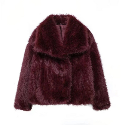 RENATA™ – Elegante Kunstpelzjacke