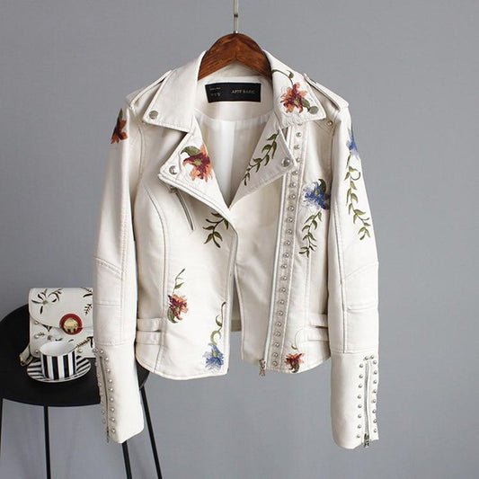 ALISON - Damesjack met bloemen