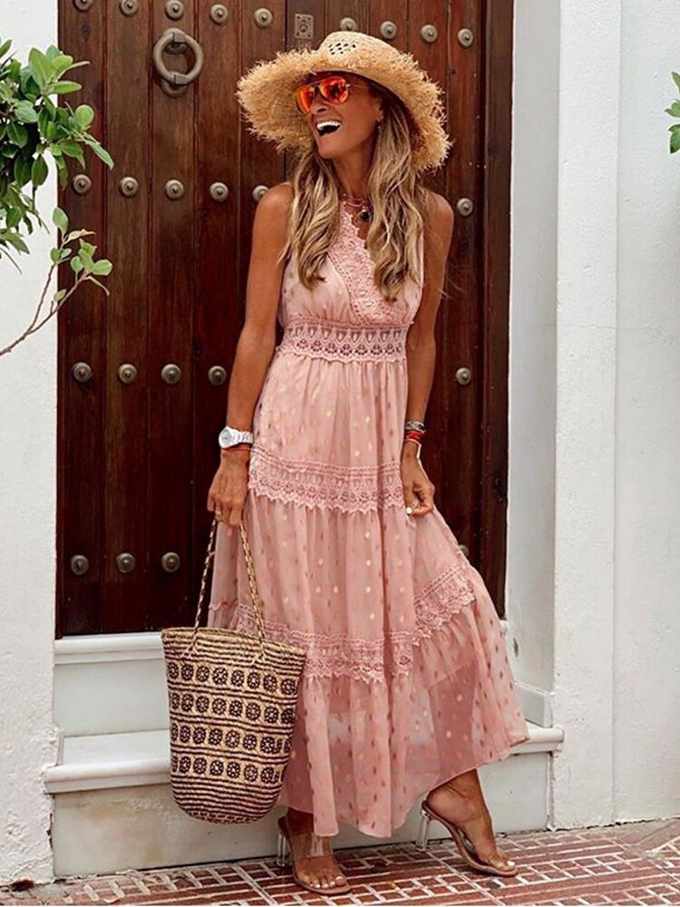Joanna | Boho Maxikleid